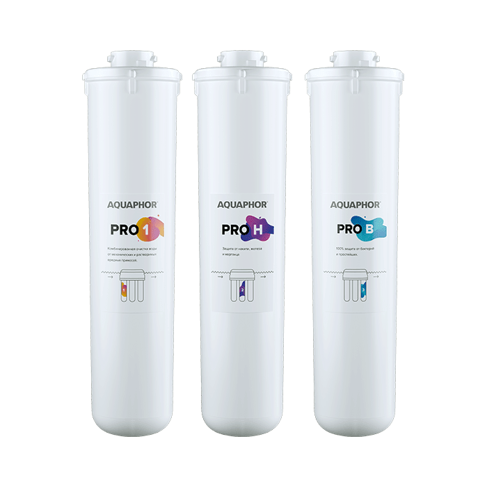 Комплект модулей для Аквафор ECO H Pro-1 Комплект модулей для Аквафор ECO H Pro-1